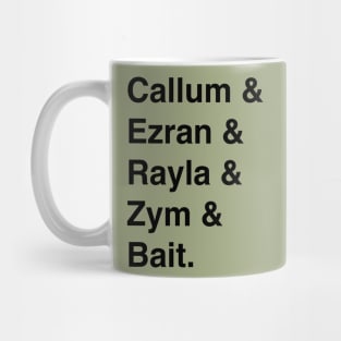 TDP Characters & Mug